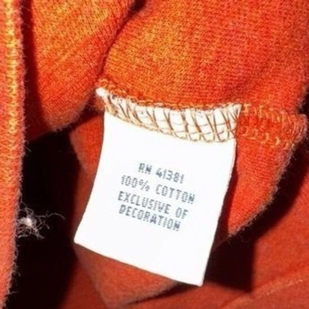 Polo Ralph Lauren Sweater Men XL Orange Long Sleeve Pullover 1/4 Zipper‎ Cotton